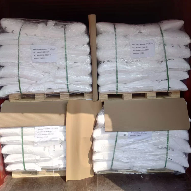 అధిక స్వచ్ఛత కాల్షియం క్లోరైడ్ రేకులు